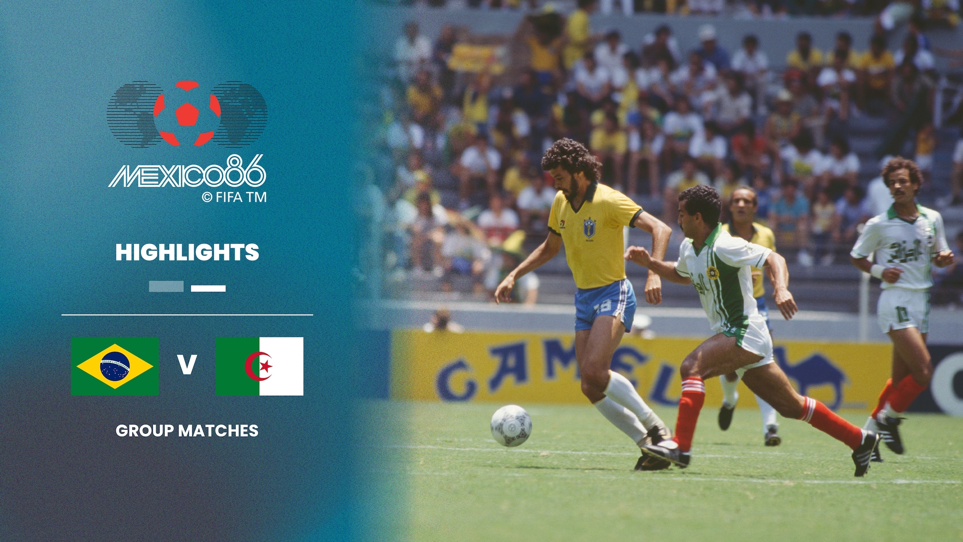 Brazil v Algeria | Group D | 1986 FIFA World Cup Mexico™ | Highlights
