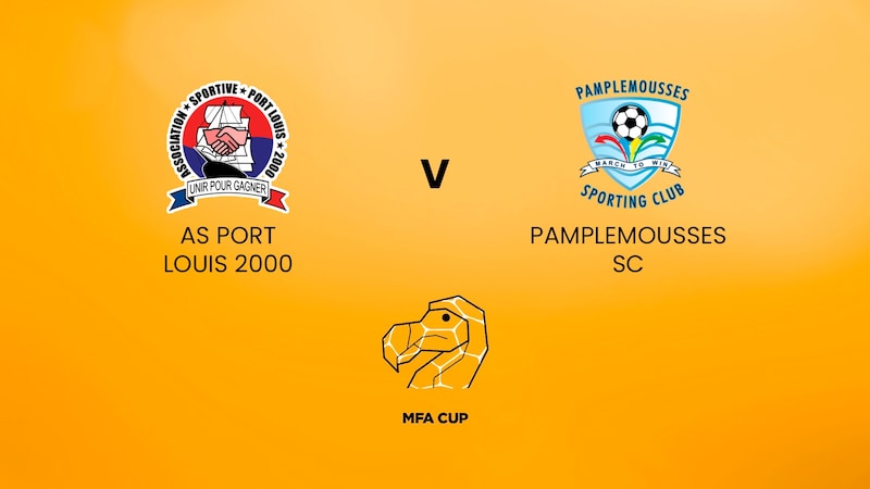 AS Port Louis 2000 v Pamplemousses SC Final MFA Cup Mauritius