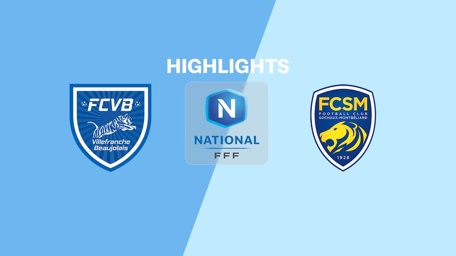 Villefranche - Sochaux | Championnat National 2025/2026 | Résumé vidéo