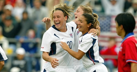 Il gol di Cat Whitehill al 48' | Repubblica Popolare Democratica di Corea - USA | Coppa del Mondo Femminile FIFA, USA 2003