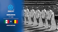 Mexico v Belgium | Group 1 | 1970 FIFA World Cup Mexico™ | Highlights