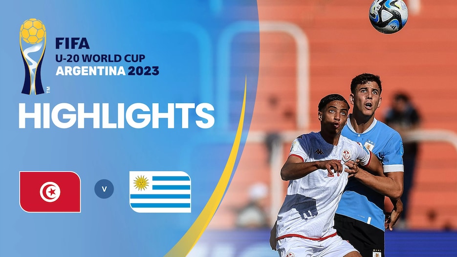 Tunísia x Uruguai | Grupo E | Copa do Mundo Sub-20 da FIFA de 2023 | Melhores momentos
