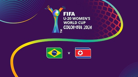 Brasilien - Korea DVR | Viertelfinale | FIFA U-20-Frauen-Weltmeisterschaft Kolumbien 2024™ | Spiel in voller Länge