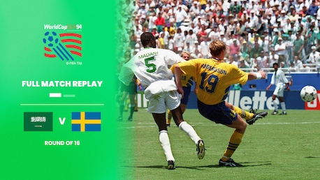 Arábia Saudita x Suécia | Oitavas de final | Copa do Mundo da FIFA EUA 1994 | Jogo completo