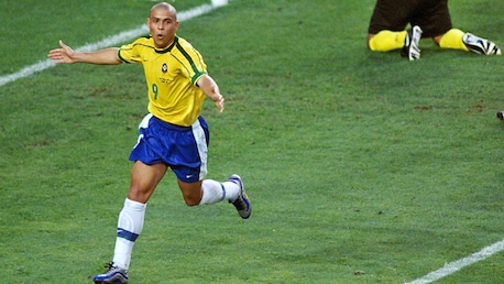 Ronaldo Goal 45'+3' | Brazil vs Chile | 1998 FIFA World Cup France™