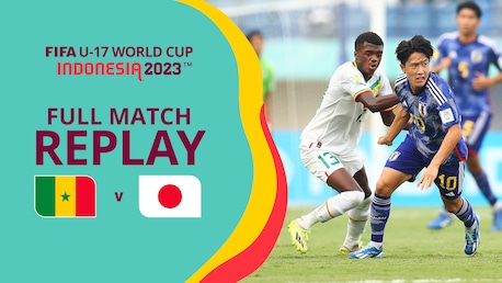 Senegal vs Japón | Grupo D | Copa Mundial Sub-17 de Indonesia 2023™ | Partido completo