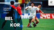TICKET )) BELGIQUE V ROUMANIA 1990