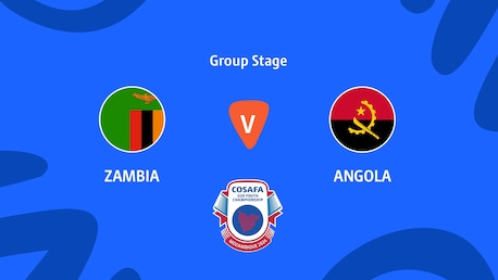 Zambia vs Angola | Fase de grupos | CAF U-20 Africa Cup of Nations 2025 | Clasificatorio COSAFA | Partido completo