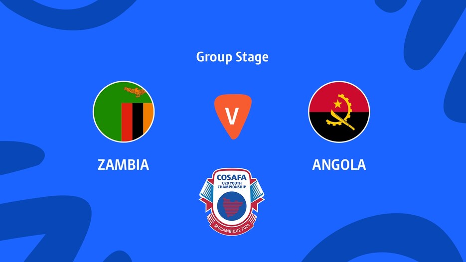 Zambia vs Angola | Fase de grupos | CAF U-20 Africa Cup of Nations 2025 | Clasificatorio COSAFA | Partido completo