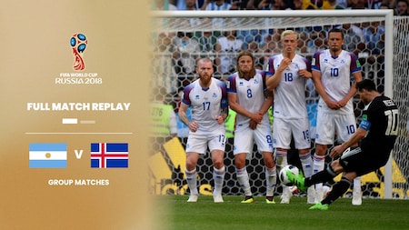 Argentina vs Islandia | Grupo D | Copa Mundial de la FIFA Rusia 2018™ | Partido Completo