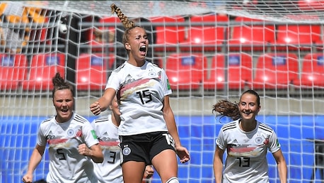 Das Tor von Giulia Ronja Gwinn 65' | Deutschland - China VR | FIFA Frauen-Weltmeisterschaft Frankreich 2019™