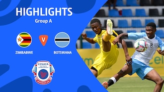 Zimbabwe v Botswana | Group Stage | CAF U-20 Africa Cup of Nations 2025 | COSAFA Qualifier  | Highlights