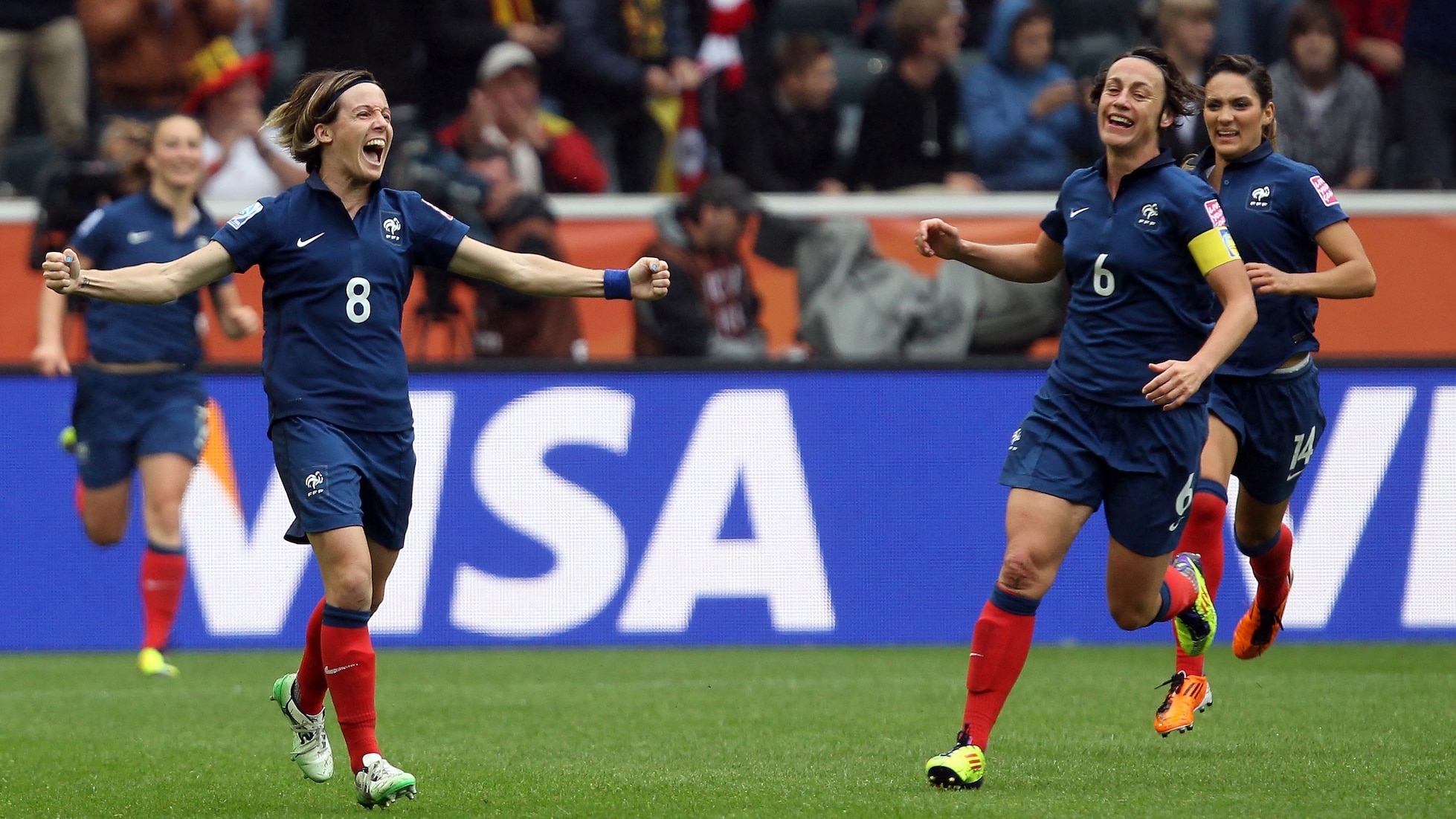 Sonia Bompastor Goal 54' | France v USA | FIFA Women's World Cup Germany 2011™