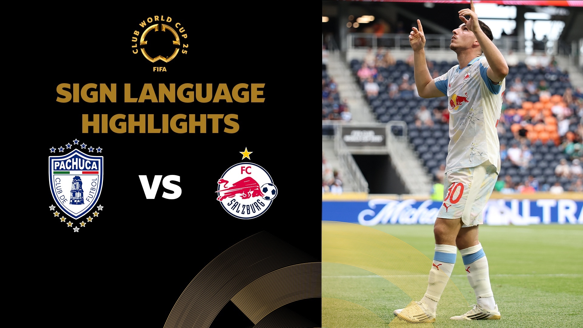 CF Pachuca vs FC Salzburg | Grupo H | Mundial de Clubes FIFA 2025™ | Highlights (Lengua de signos)