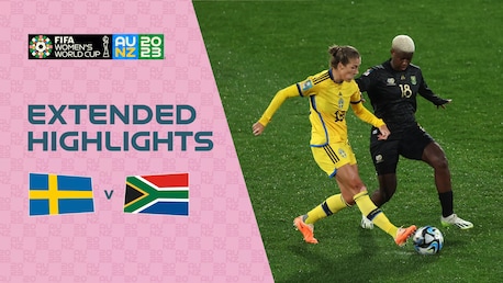 Suecia vs Sudáfrica | Grupo G | Copa Mundial Femenina de la FIFA Australia & Nueva Zelanda 2023™ | Highlights Extendidos