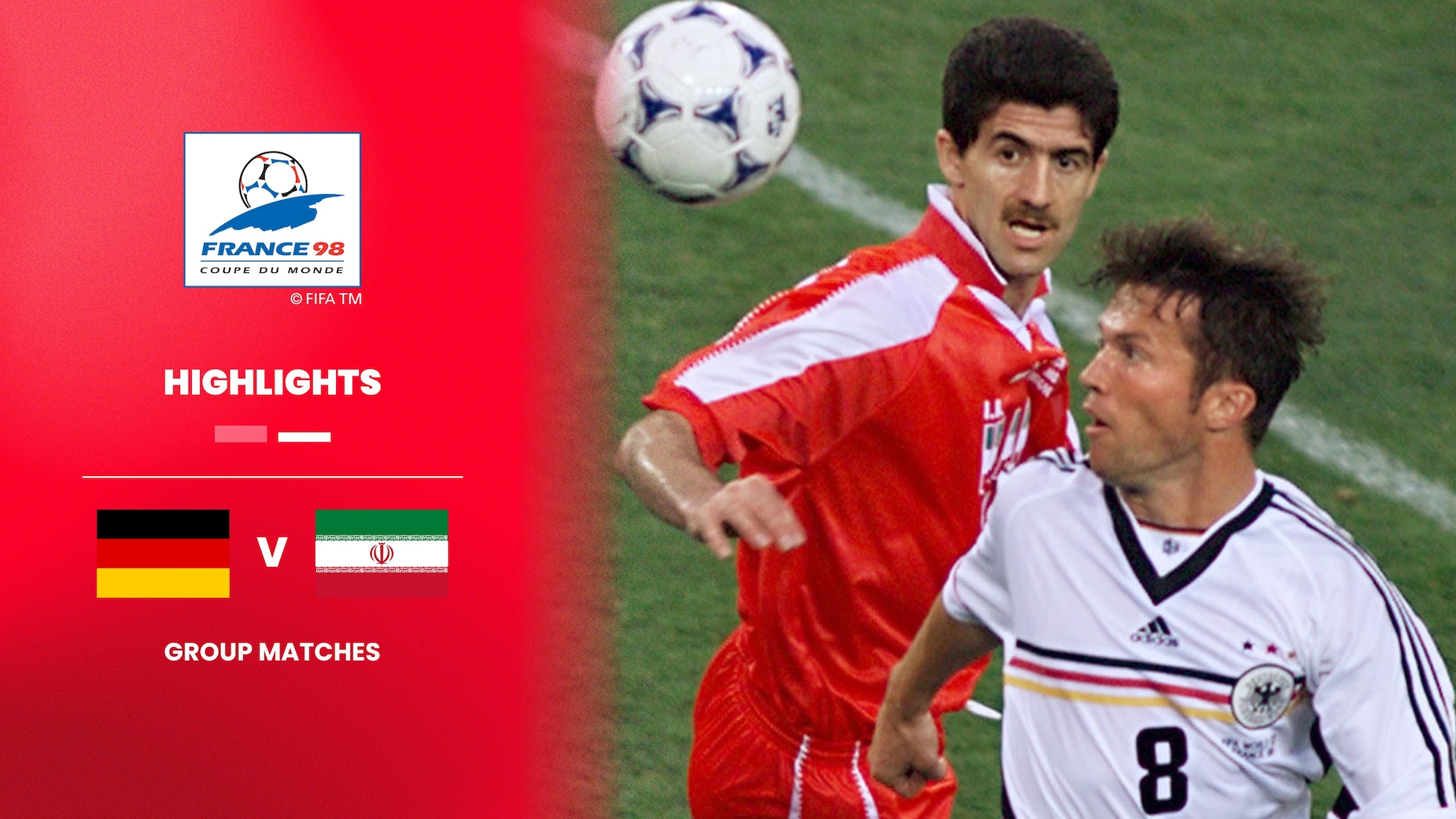 Alemanha x RI do Irã | Grupo F | Copa do Mundo da FIFA França 1998™ | Melhores momentos