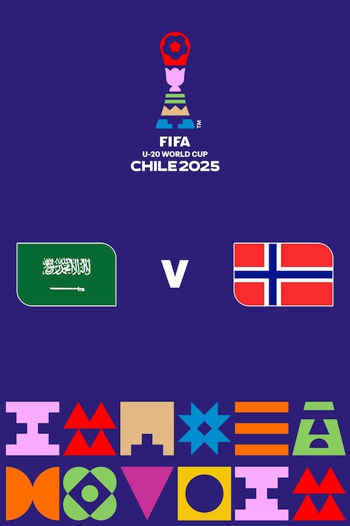 Arabia Saudí vs Noruega | Grupo F | Copa Mundial Sub-20 de la FIFA Chile 2025™ | Partido completo
