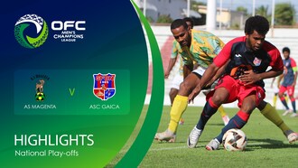 AS Magenta - ASC Gaica | OFC Men’s Champions League National Play-offs | Highlights