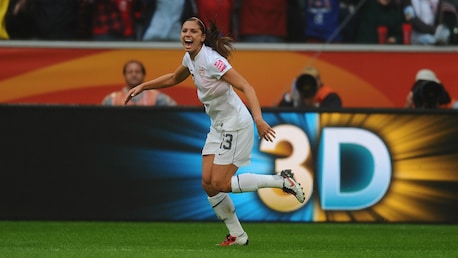 Il gol di Alex Morgan al 81' | Francia - USA | Coppa del Mondo Femminile FIFA, Germania 2011