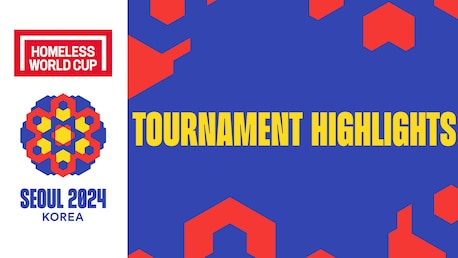 Lo más destacado de la Homeless World Cup Seúl 2024