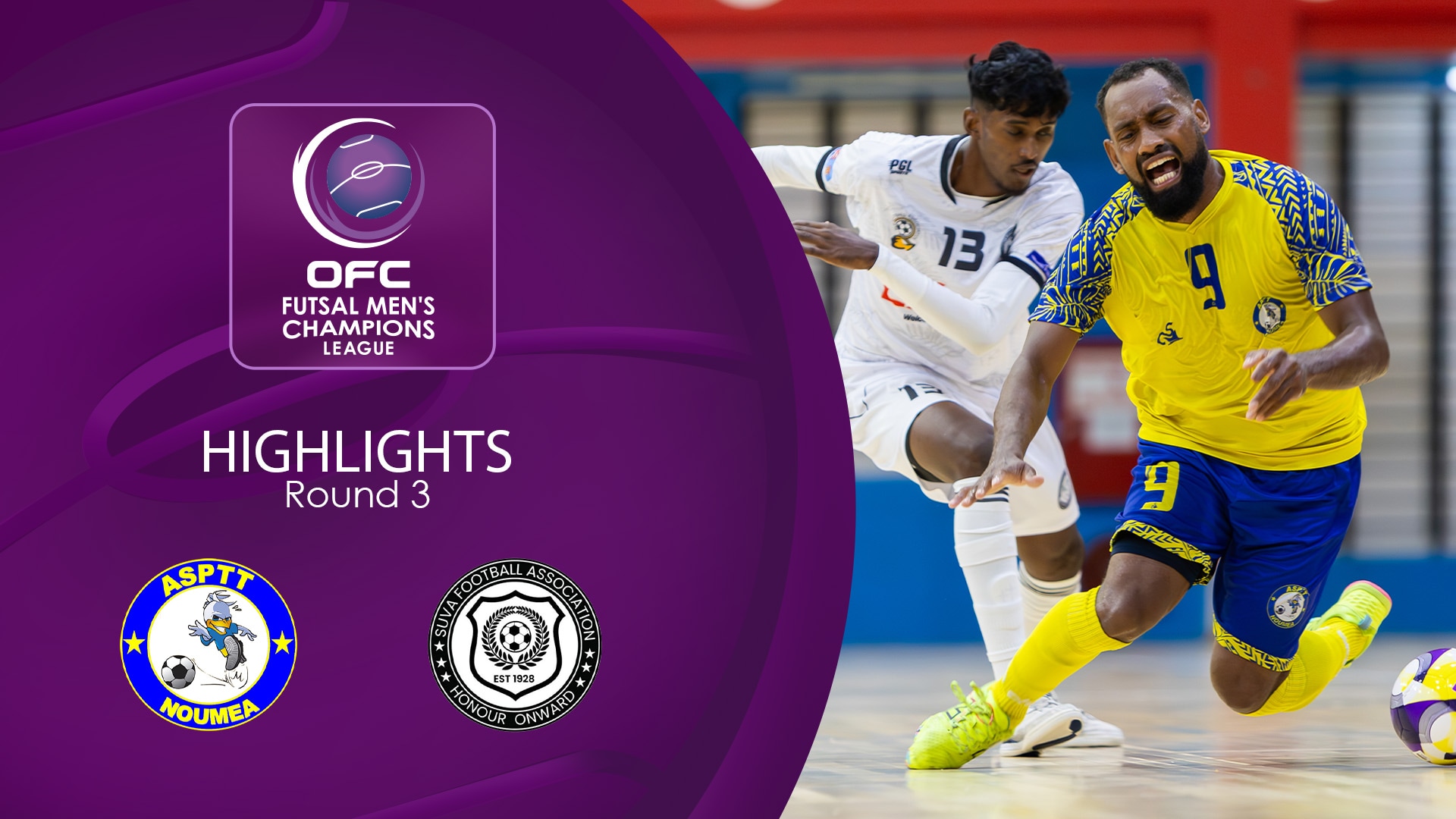 AS PTT vs Suva FC | Liga de Campeones de Fútbol Sala Masculino OFC 2025 | Highlights