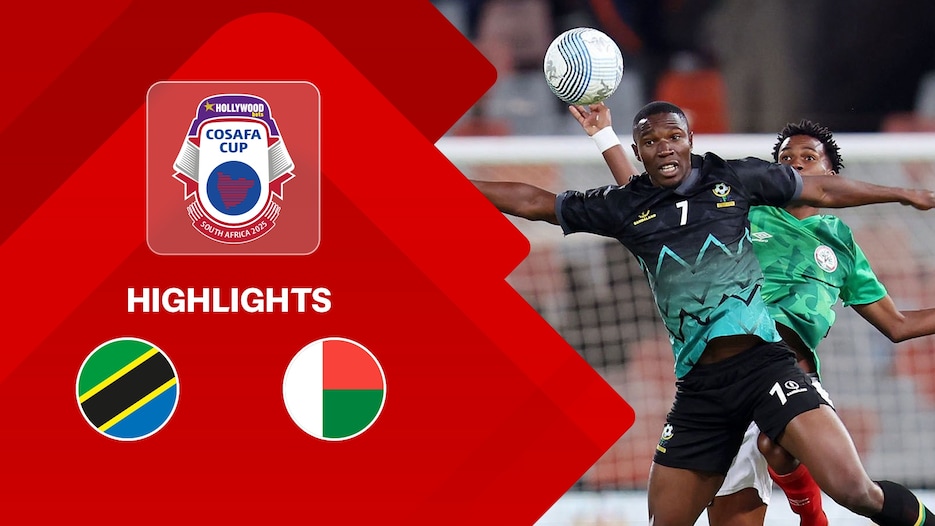 Tanzania v Madagascar | Group Stage | HOLLYWOODBETS COSAFA Cup 2025 | Highlights