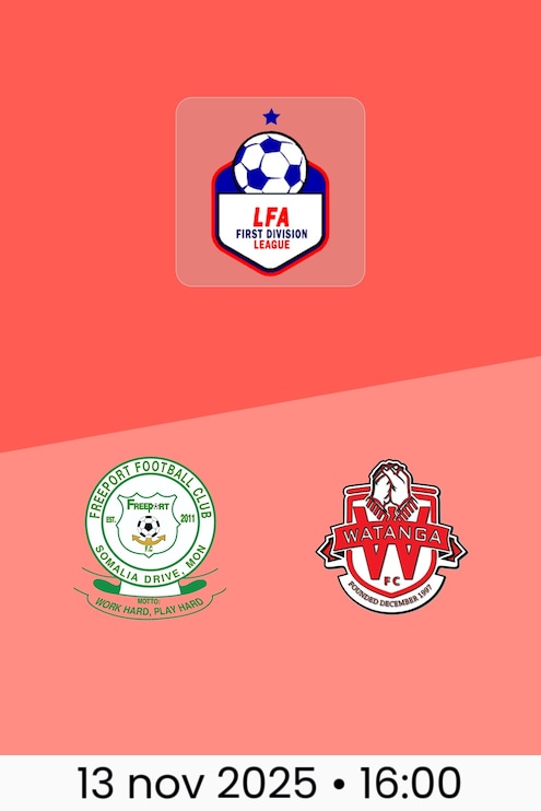 Freeport FC x Watanga FC | LFA First Division League 2025/26