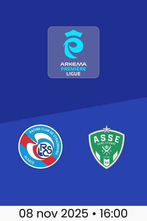 Strasbourg x Saint-Étienne | Arkema Première Ligue 2025/26