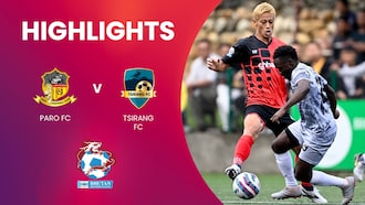 Paro FC - Tsirang FC | Bhutan Premier League | Highlights
