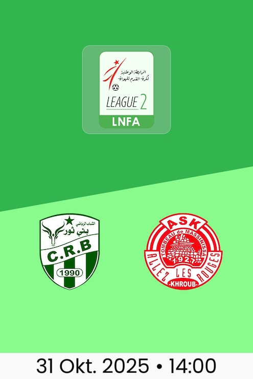 Beni Thour - AS Khroub | Ligue 2 2025/26