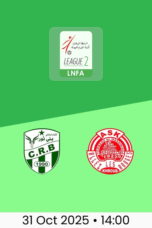 Beni Thour v AS Khroub | Ligue 2 2025/26