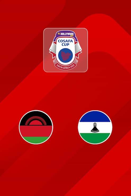 Malaui vs Lesoto | Fase de grupos | HOLLYWOODBETS COSAFA Cup 2025 | Partido completo