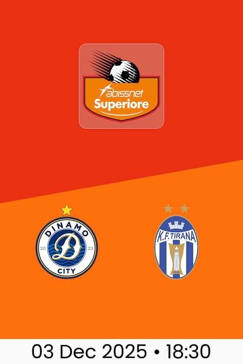 FC Dinamo City v KF Tirana | Kategoria Superiore 2025/26