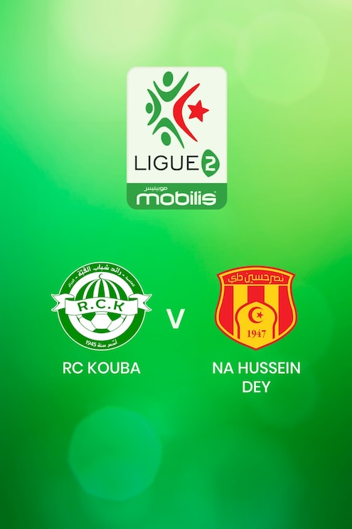 RC Kouba x NA Hussein Dey | Ligue 2 2024/2025 | Argélia | Jogo completo