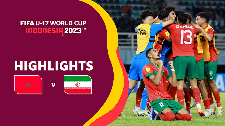 Morocco v IR Iran | Round of 16 | FIFA U-17 World Cup Indonesia 2023™ | Highlights