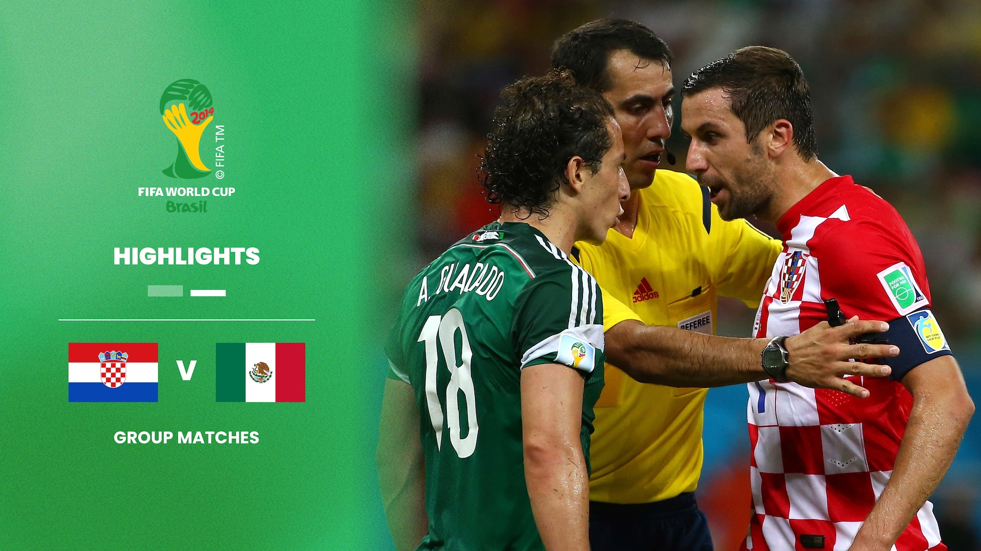 Kroatien - Mexiko | Gruppe A | FIFA Fussball-Weltmeisterschaft Brasilien 2014™ | Highlights