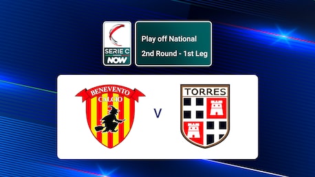 Benevento - Torres | Serie C NOW | Jogo completo