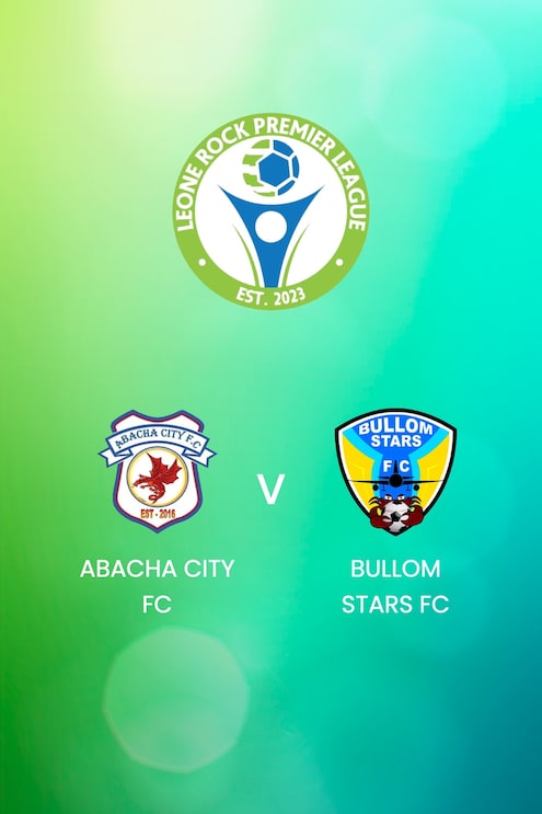 Abacha City FC vs Bullom Stars FC | Leone Rock Premier League 2024/25 | Partido completo