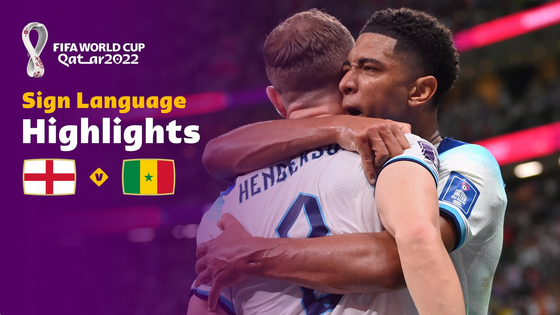 England v Senegal | Round of 16 | FIFA World Cup Qatar 2022™ | Highlights (Sign Language)
