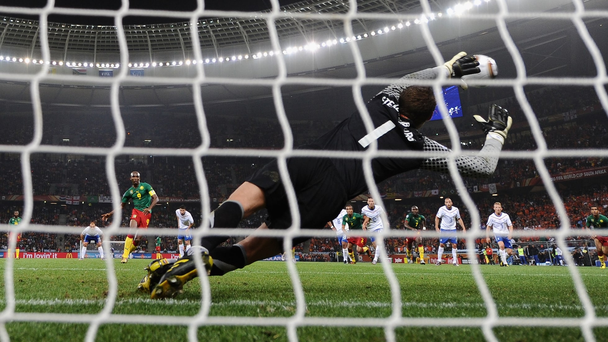 Samuel Etoo Goal 64' | Cameroon v Netherlands | 2010 FIFA World Cup South Africa™