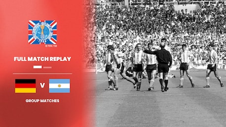 República Federal de Alemania vs Argentina | Grupo 2 | Copa Mundial de la FIFA Inglaterra 1966™ | Partido Completo