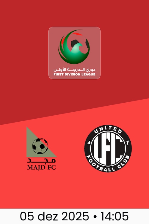 Majd FC x United Club | Rodada 3 | Liga da Primeira Divisão 2025/26