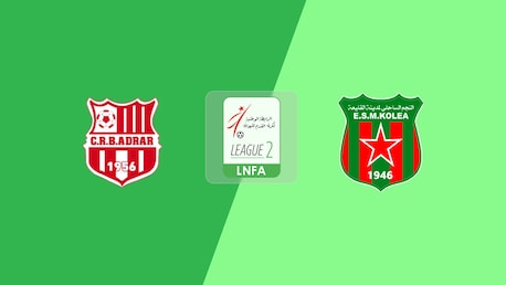 CRB Adrar - ESM Koléa | Ligue 2 2025/26 | Spiel in voller Länge