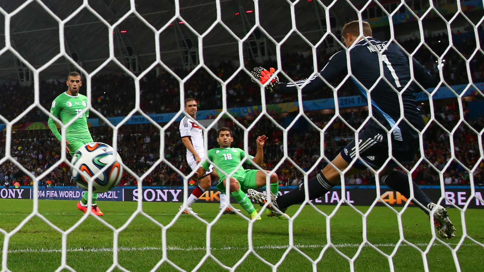 Abdelmoumene Djabou Goal 120' | Germany v Algeria | 2014 FIFA World Cup Brazil™