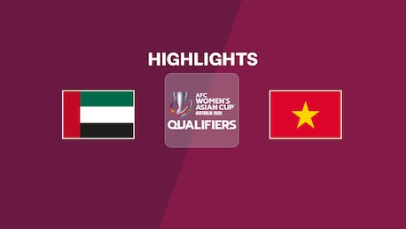 UAE - Vietnam | Gruppo E | Qualificazioni alla Coppa d'Asia Femminile AFC 2026 | Highlights