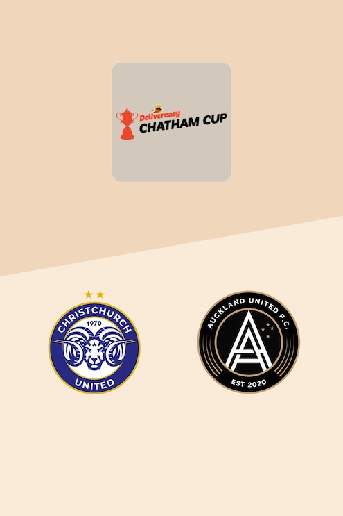 Christchurch United - Auckland United | Viertelfinale | Chatham-Pokal 2025 | Spiel in voller Länge