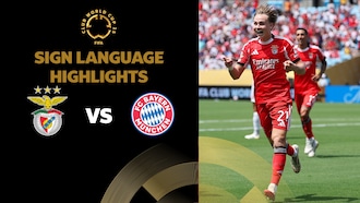 SL Benfica - FC Bayern München | Groupe C | Coupe du Monde des Clubs de la FIFA 2025™ | Résumé vidéo (Langue des signes)