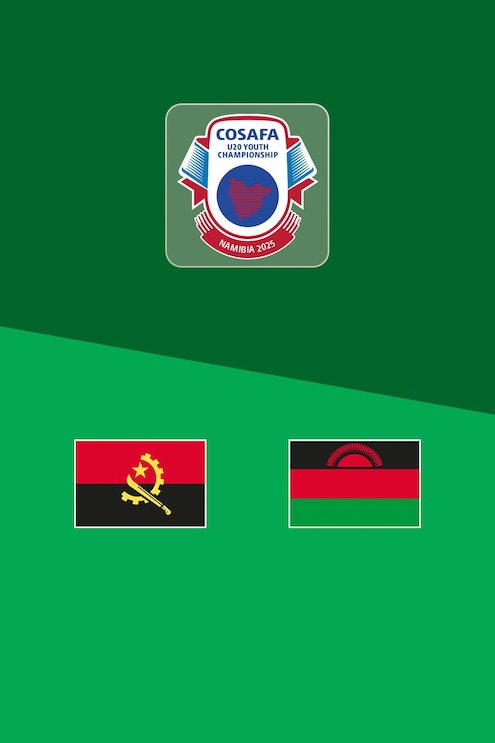 Angola - Malawi | Gruppenphase | COSAFA U-20 Youth Championship 2025 | Spiel in voller Länge