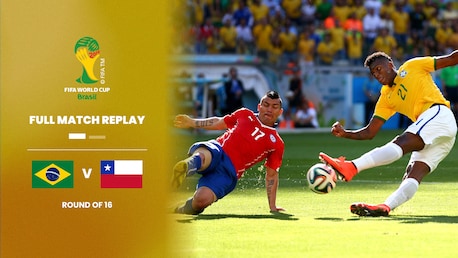 Brasil x Chile | Oitavas de final | Copa do Mundo da FIFA Brasil 2014™ | Jogo completo