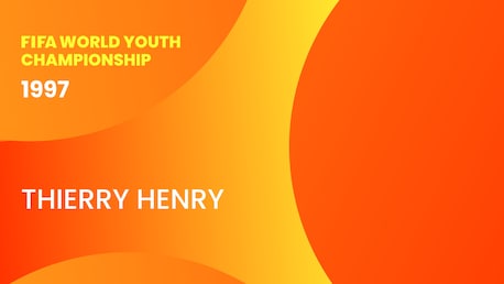 Thierry Henry à 19 ans | Championnat du Monde Juniors de la FIFA, Malaisie 1997™